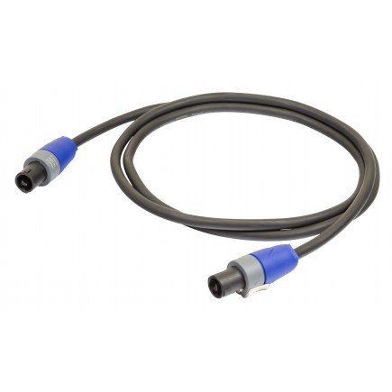 PROEL STAGE ESO1000LU1 ESOTERIC Series przewód głośnikowy 2x2.5 mm speakon-speakon 2P Neutrik, dł. 1m